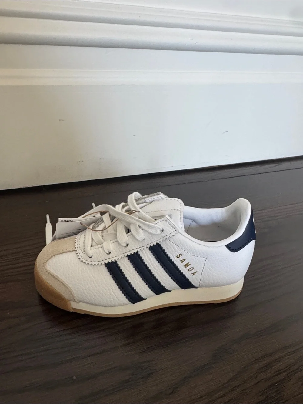 adidas Kids Blue & White Sneaker Box (Samoa)